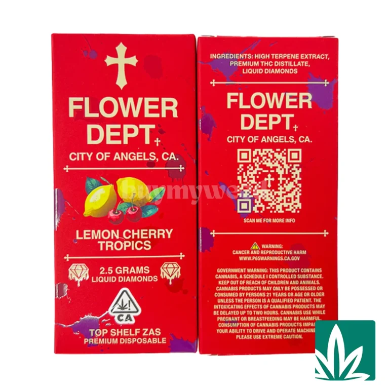 Flower Dept Liquid Diamond Disposable (2.5g) – Lemon Cherry Tropics