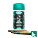 STZY .5G 40’s Infused Mini Blunts 5 Pack (2.5g) – Blue Burst