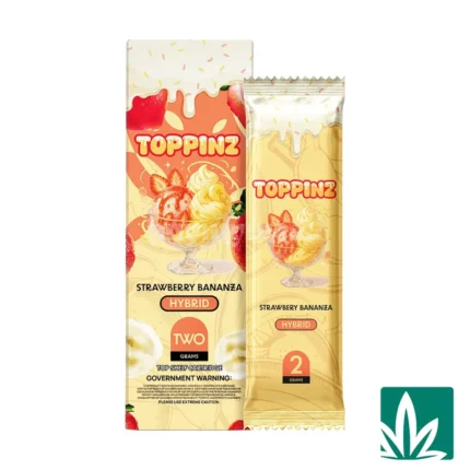 Toppinz Cart 2g – Strawberry Bananza