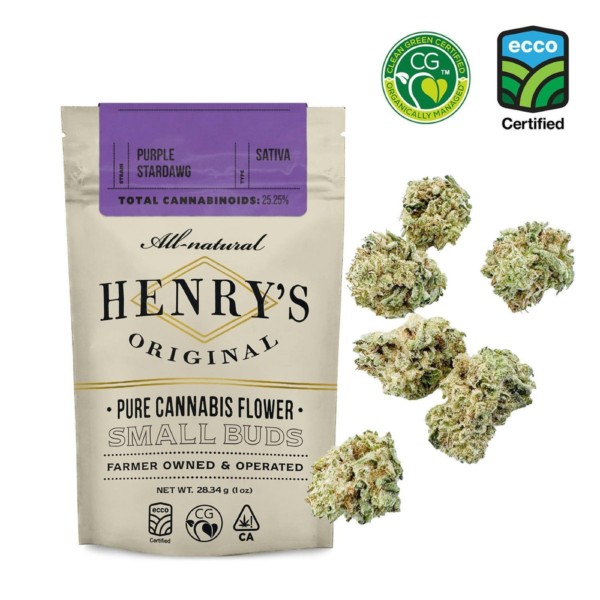 28g - Purple Stardawg (S) - Small Buds Pouch
