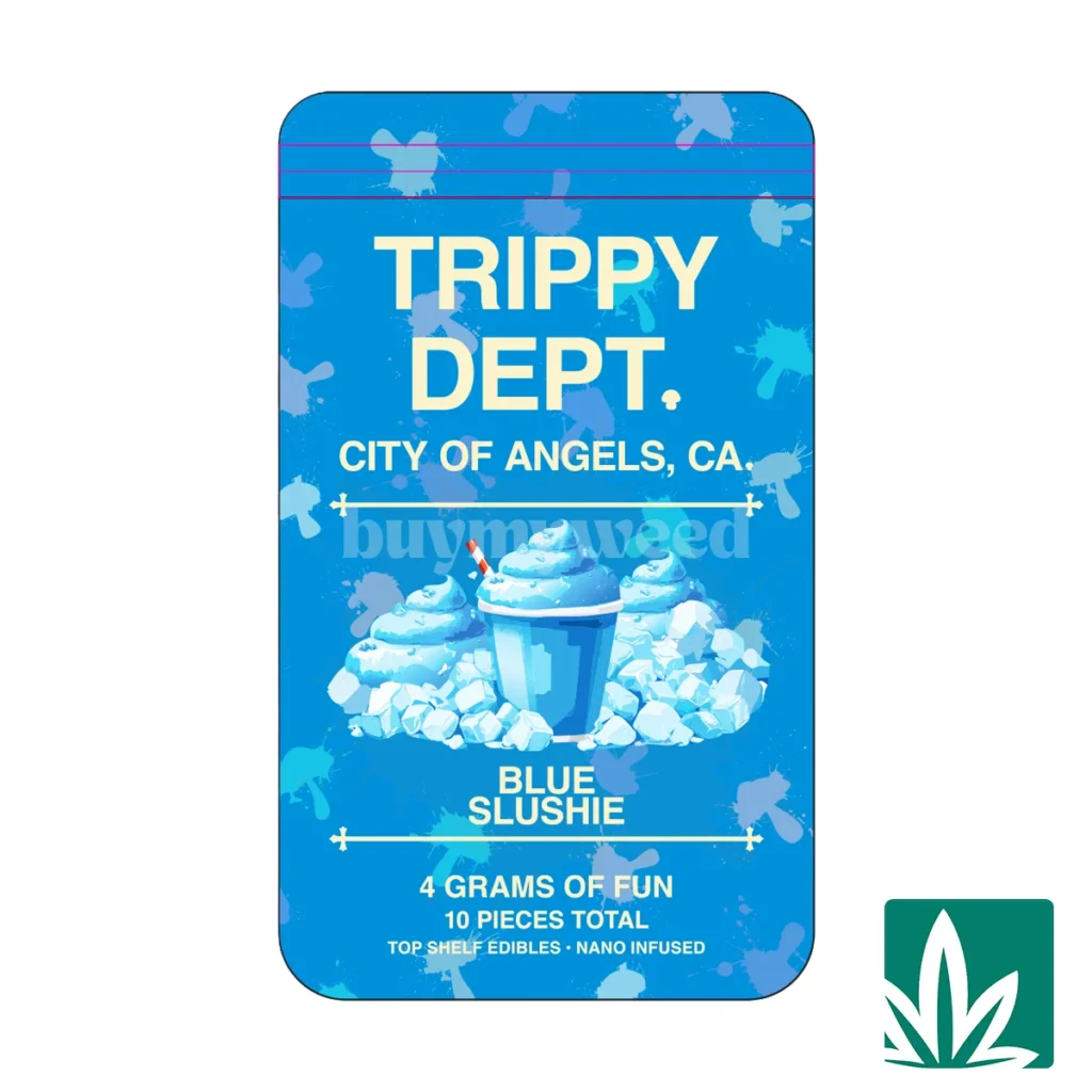 Blue-Slushie_TRIPPY_GUMMY_MYLAR_FD-1-1024x1024 Trippy Dept (4g) Nano Gummy – Blue Slushie - Image 1