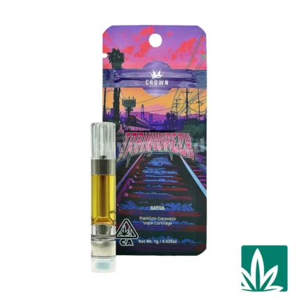Crown Genetics 510 Cart (1g) – Trainwreck