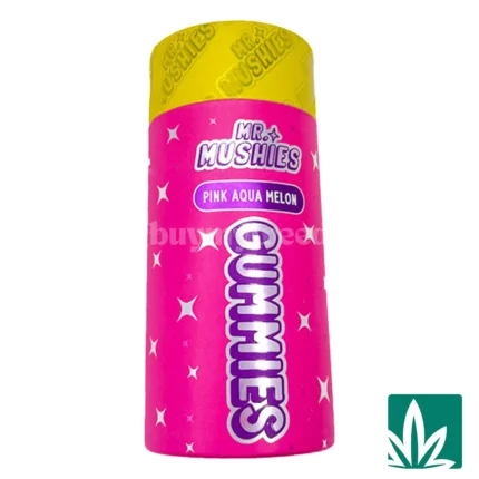 Mr Mushies Gummies (4g) – Pink Aqua Melon
