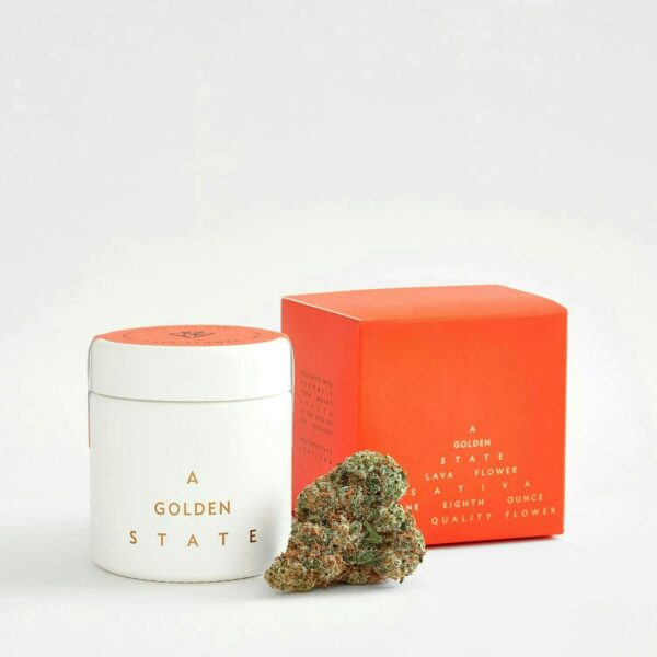 A Golden State | Lava Flower | Big Buds | 3.5g