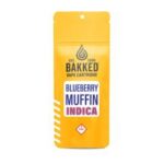 Bakked Formulated Vape Cartridges | Blueberry Muffin 1g Med
