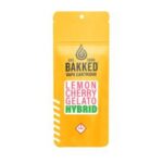 Bakked Formulated Vape Cartridges | Lemon Cherry Gelato 1g Med