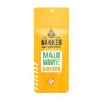 Bakked Formulated Vape Cartridges | Maui Wowie 1g Med