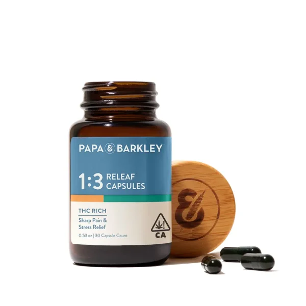 Capsules - 1:3 - THC Rich Releaf