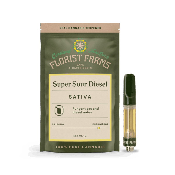 Florist Farms | Super Sour Diesel Cartridge - 1g - Vape