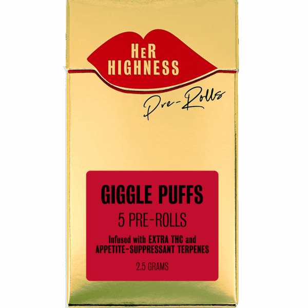 Her Highness | Giggle Puffs (Infused) - 5pk Preroll