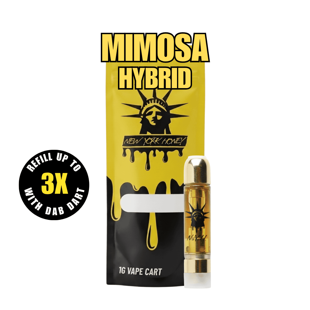 new-york-honey-mimosa-cartridge-1g-vape.png New York Honey | Mimosa Cartridge - 1g - Vape - Image 1