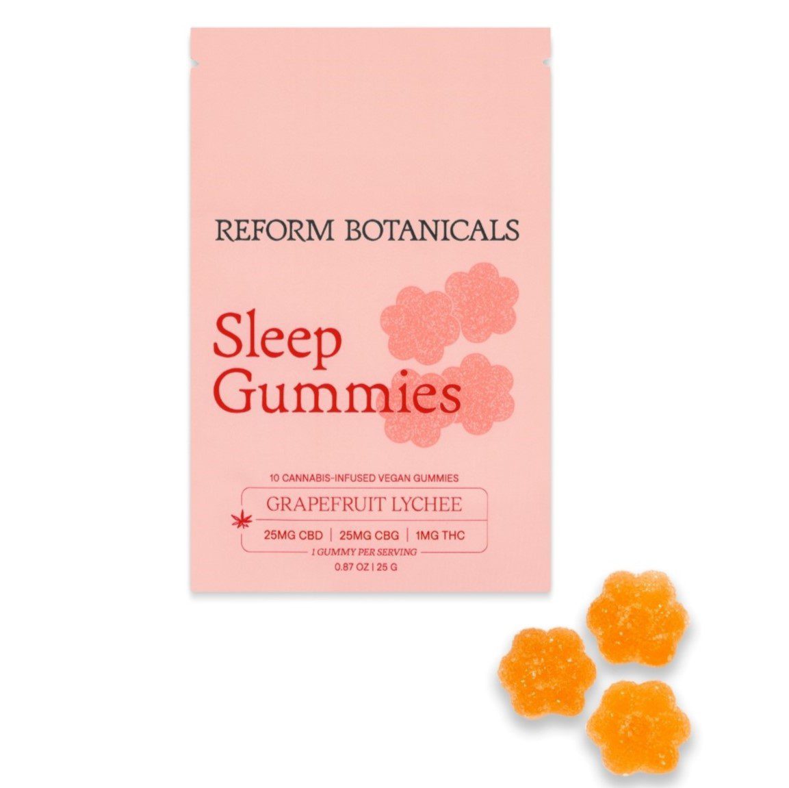 reform-botanicals-sleep-full-spectrum-cbd-cbg-gummies-grapefruit-lychee.jpg Reform Botanicals | Sleep Full Spectrum CBD + CBG Gummies - Grapefruit Lychee - Image 1