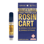 The Flower Collective Live Rosin Cartridge | Hot Mint Sunday 1g Rec