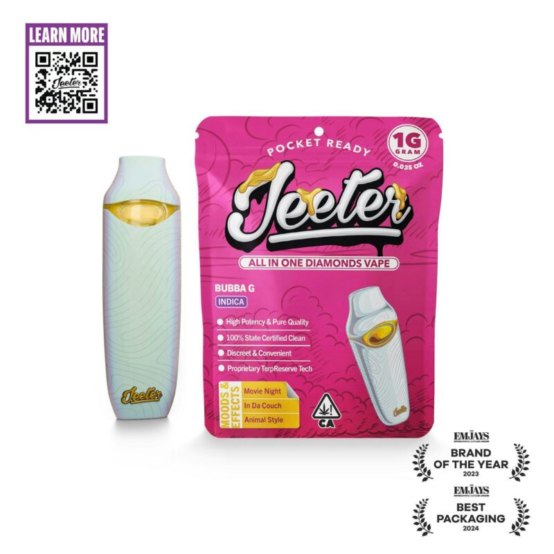 Jeeter | Bubba G | Diamonds Disposable | 1g