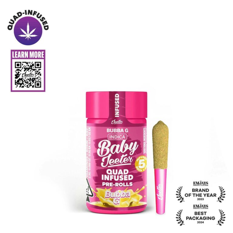 Jeeter | Bubba G | Quad-Infused Minis | 0.5g each | 5pk