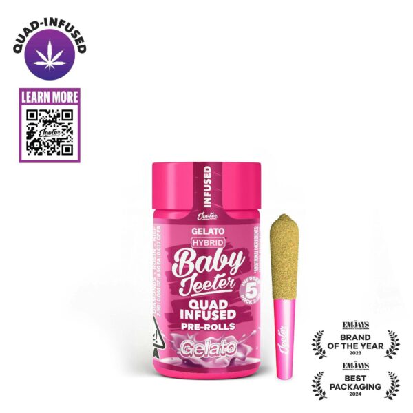 Jeeter | Gelato | Quad-Infused Minis | 0.5g each | 5pk