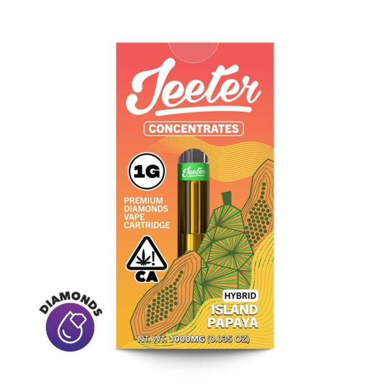Jeeter | Island Papaya | Premium Diamonds Cartridge | 1g