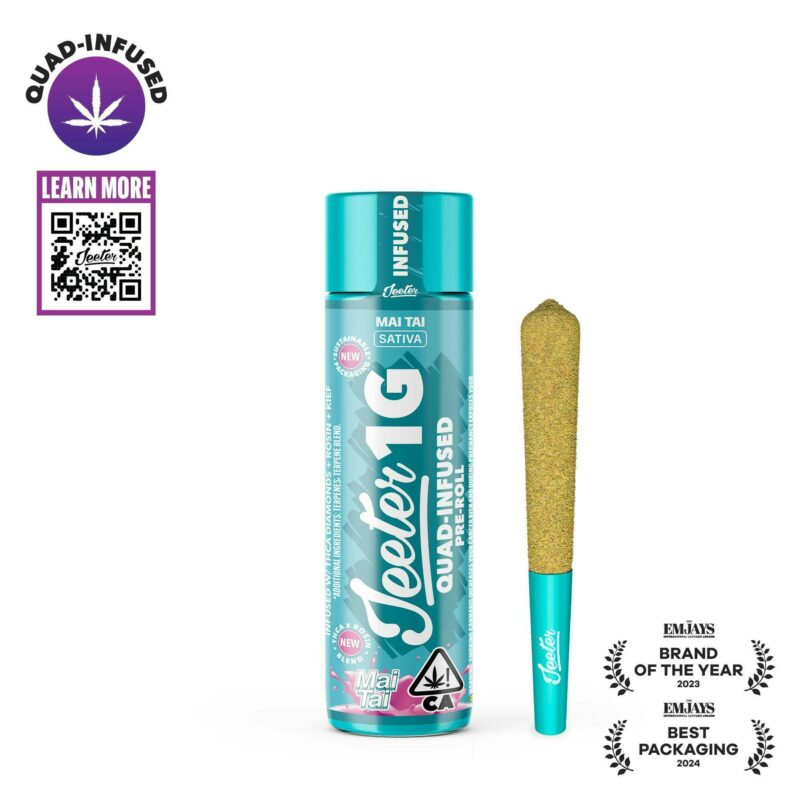 Jeeter | Mai Tai | Quad-Infused Joint | 1g